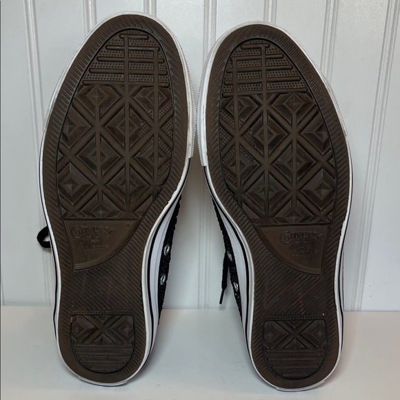 Converse Chuck Taylor All Star Women's Midnight Indigo Blue Sequin High-Tops - Picture 16 of 16